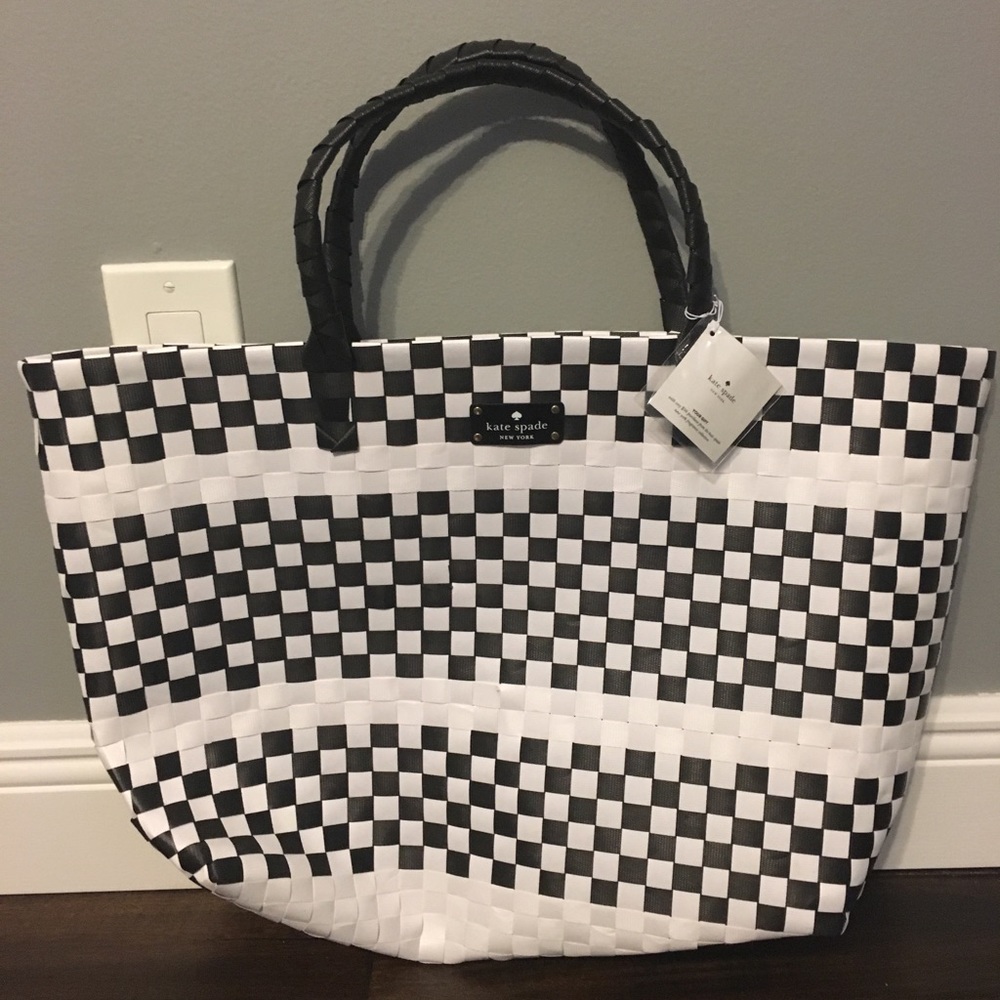 Kate Spade Checkered Tote